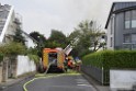 Dachstuhlbrand Koeln Poll Geislarerstr P008